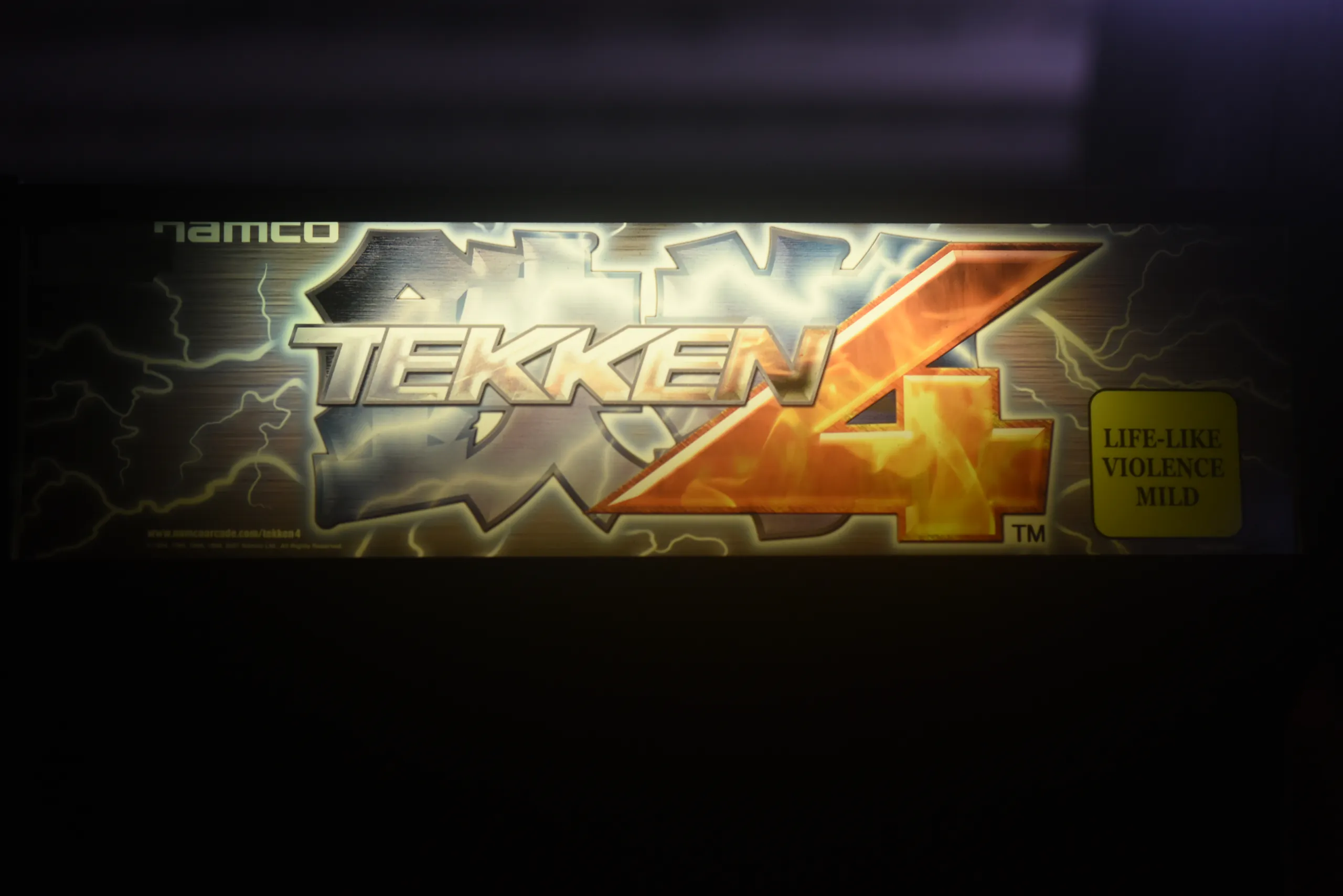 Tekken arcade marquee
